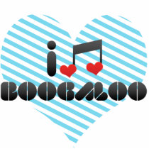 I Love Boogaloo Acrylic Cut Outs