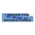 I Love Book Stores Bumper Sticker for Book Worms bumper stickers