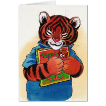 I love books thank you card