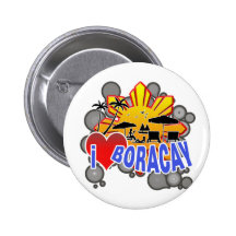 I Love Boracay Pin