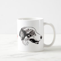 I Love Border Collies Mug