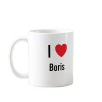 I love Boris Coffee Mug