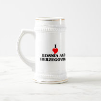 I Love Bosnia and Herzegovina Coffee Mug