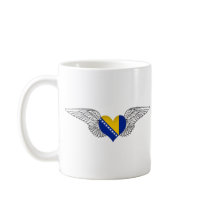 I Love Bosnia and Herzegovina -wings Coffee Mug