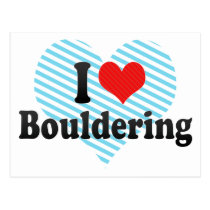 I Love Bouldering postcards