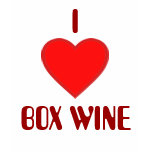I Love BOX WINE T-shirt