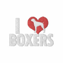 I Love Boxers Women's Embroidered Shirt