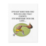i love boxing boxer design post card