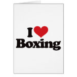 I Love Boxing Card