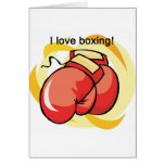 I Love Boxing Card