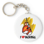 I Love Boxing keychains
