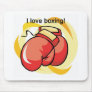 I Love Boxing Mouse Mats
