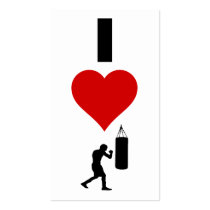 I Love Boxing (Vertical)