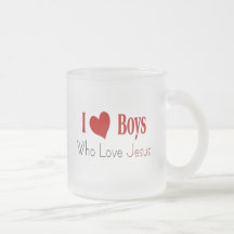 I Love Boys Mugs