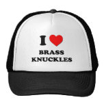 I Love Brass Knuckles Trucker Hat