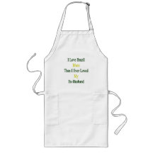 I Love Brazil More Than I Ever Loved My Ex Husband Aprons