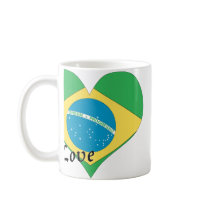 I love Brazil Coffee Mug