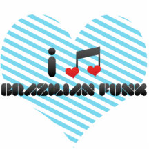 I Love Brazilian Funk Photo Cutouts