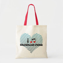I Love Brazilian Funk Tote Bag