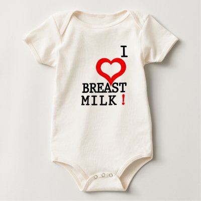 I LOVE BREAST MILK! T-SHIRTS by pinkbacteria