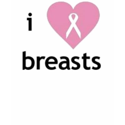 I-love-Breasts Tee Shirt by liljulez