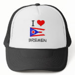 I Love Bremen Ohio Trucker Hat