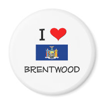 I Love Brentwood New York Magnets