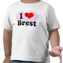 I Love Brest, Belarus Tshirt