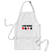 I Love Bridge (Bridge Game) Apron