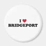 I Love Bridgeport Connecticut magnets