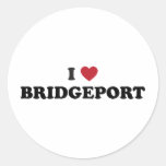 I Love Bridgeport Connecticut stickers
