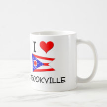 I Love Brookville Ohio Mugs