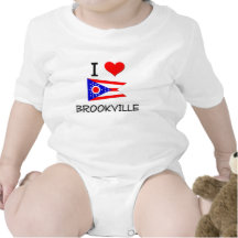 I Love Brookville Ohio T Shirts