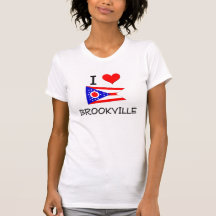 I Love Brookville Ohio Tee Shirt