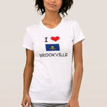 I Love Brookville Pennsylvania Tee Shirts