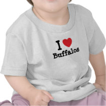 I love Buffalos heart custom personalized