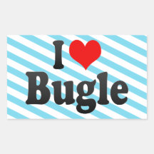 I love Bugle Sticker