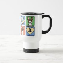 I Love Bull Terriers Mugs