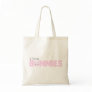 I Love Bunnies Pink Tote Bag