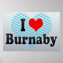 I Love Burnaby, Canada. I Love Burnaby, Canada Poster