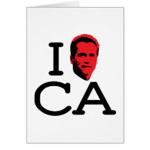 I Love CA - Gov - Card