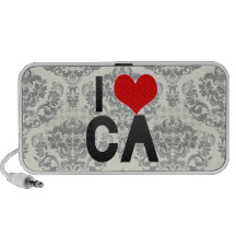 I Love CA Portable Speakers