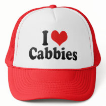 I Love Cabbies Hat