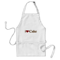 I Love Cake Apron