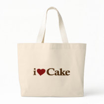 I Love Cake Tote Bag