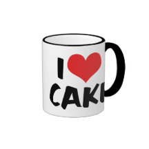I Love Cake Mug