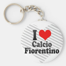 I love Calcio Fiorentino Key Chains