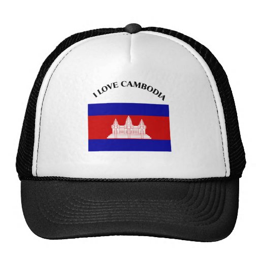 I LOVE CAMBODIA-DESIGN 2 FROM 933958STORE HATS
