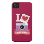 I love camera red Case-Mate iPhone 4 cases
