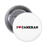 I LOVE CAMERAN PIN